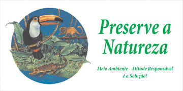 Painel Motivacional - Preserve a Natureza e o Meio Ambiente