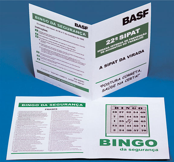 SIPAT - Bingo com Frases de Segurança