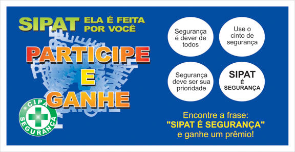 SIPAT - Raspadinha - Participe e Ganhe