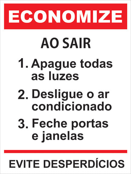 Placas e Etiquetas - Economize
