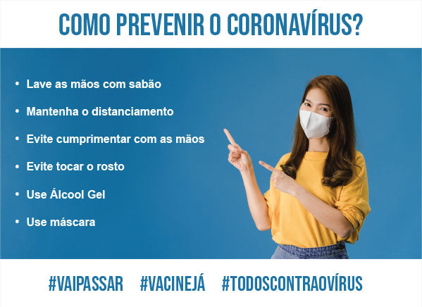 Prevenção Coronavírus - COVID-19: Lista