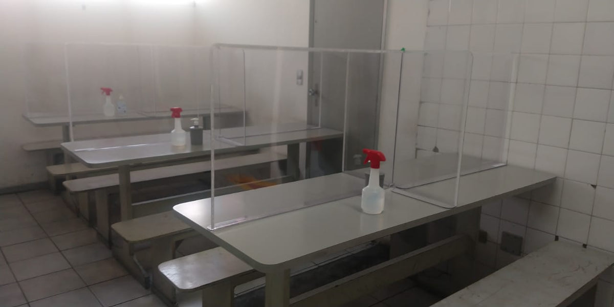 Barreira de Proteção para Refeitório e Restaurante