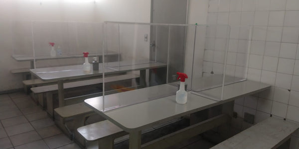Barreira de Proteção para Refeitório e Restaurante