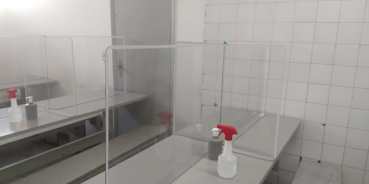 Barreira de Proteção para Refeitório e Restaurante