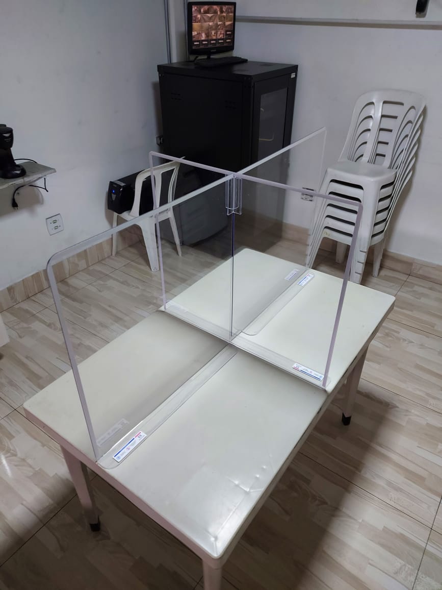 Barreira de Proteção para Refeitório e Restaurante