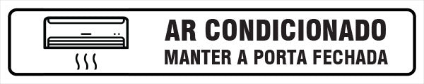 Sinalização Indicativa - Ar Condicionado