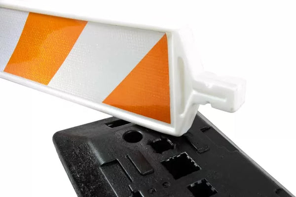 Barreira Vertical Lamela em Plástico para Sinalização Viária 1,3m