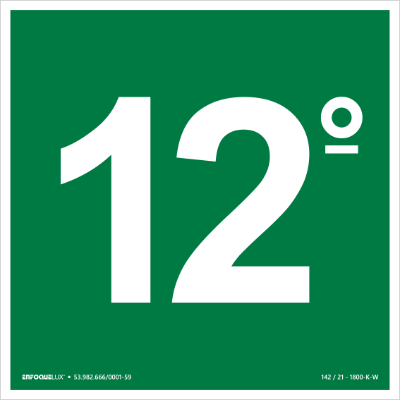 S17 - 12º Andar - Fotoluminescente