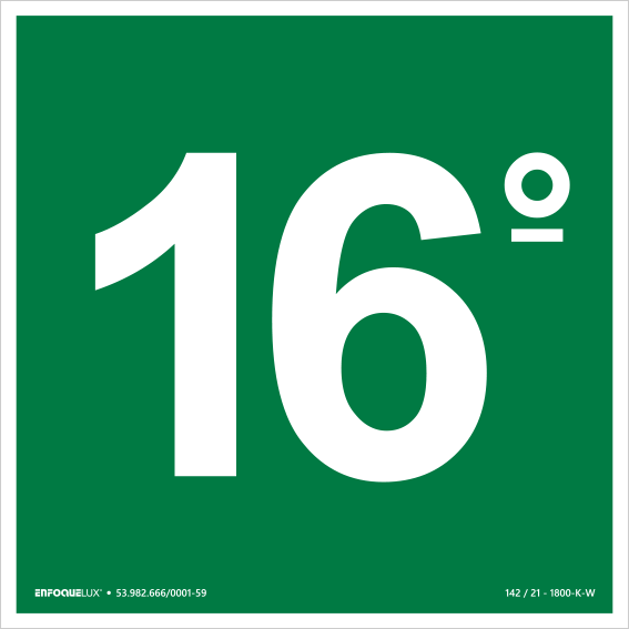 S17 - 16º Andar - Fotoluminescente