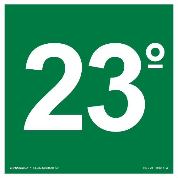 S17 - 23º Andar - Fotoluminescente