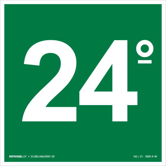 S17 - 24º Andar - Fotoluminescente