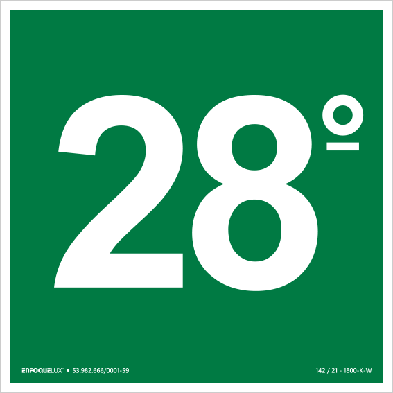 S17 - 28º Andar - Fotoluminescente