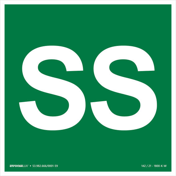 S17 - Subsolo - Fotoluminescente