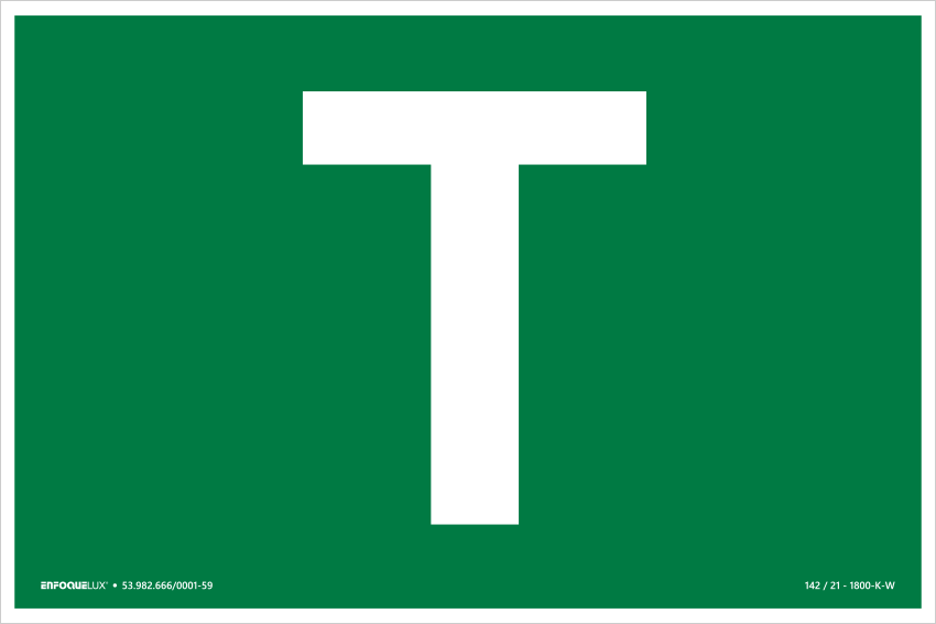 S17 - Andar Térreo - Fotoluminescente