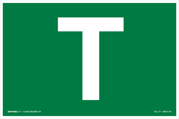 S17 - Andar Térreo - Fotoluminescente