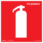 E5 - Sinalização de Incêndio e Alarme - Extintor Pó Químico - Fotoluminescente