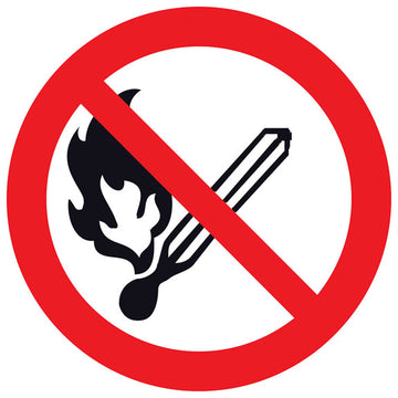 Placa de sinalização indicação proibido utilizar água para apagar o fogo –  P3 – Projeb Extintores