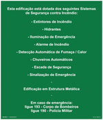 M1 - Sinalização de Emergência - Sistemas de Segurança Contra Incêndio - Fotoluminescente