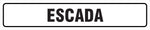 Sinalização Indicativa - Escada