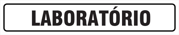 Sinalização Indicativa - Laboratório