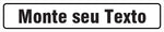 Sinalização Indicativa Personalizada - Monte seu Texto