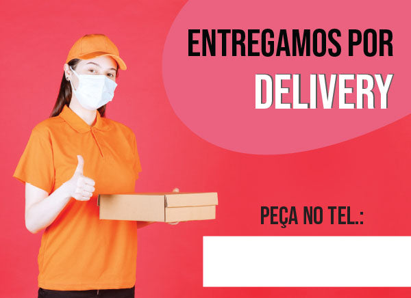 Prevenção Coronavírus - COVID-19: Entregamos por Delivery