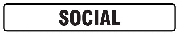 Sinalização Indicativa - Social